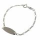 Pulsera Con Placa de Niño/a