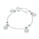 Pulsera Con Dijes Pequeños San Benito