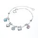 Pulsera Con Piedritas De Colores