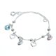 Pulsera Con Piedritas De Colores