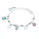 Pulsera Con Piedritas De Colores