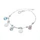 Pulsera Con Piedritas De Colores