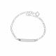 Pulsera con Placa de Niño/a