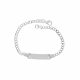 Pulsera con Placa de Niño/a