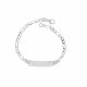 Pulsera con Placa de Niño/a