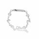 Pulsera con Placa De Niñas