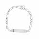 Pulsera con Placa de Hombre