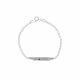 Pulsera con Placa de Niño/a