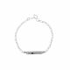 Pulsera con Placa de Niño/a