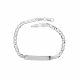 PULSERA CON PLACA DE NIÑO