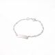 PULSERA CON PLACA DE NIÑO