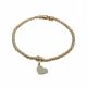 Pulsera Con Dije De Corazon
