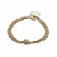 Pulsera De 4 Cadenitas Con Dije