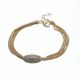 Pulsera Doble Cadena