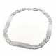 Pulsera con Placa de Hombre