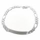 Pulsera con Placa de Hombre