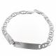 Pulsera con Placa de Hombre