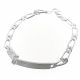 Pulsera con Placa de Hombre