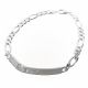 Pulsera con Placa de Hombre