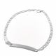 Pulsera con Placa de Hombre