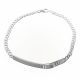 Pulsera con Placa de Hombre