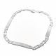 Pulsera con Placa de Hombre