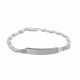 Pulsera con Placa de Hombre
