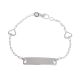 Pulsera con Placa de Niño/a