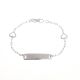 Pulsera con Placa de Niño/a