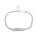 Pulsera con Placa de Niño/a