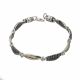 Pulsera De Oro Plata