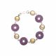 Pulsera De Oro Plata