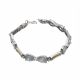 Pulsera De Oro Plata