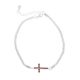 Pulsera Con Dije De Cruz