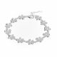 Pulsera Con Dijes De Flores