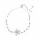Pulsera De Flor Esmaltada