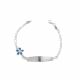 PULSERA CON PLACA DE NIÑO  ESMALTADA