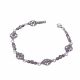 Pulsera con Marquesita  Rodio