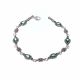 Pulsera con Marquesita  Rodio
