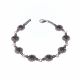Pulsera con Marquesita  Rodio