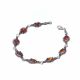 Pulsera con Marquesita  Rodio