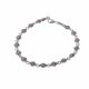 Pulsera con Marquesita  Rodio