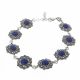 Pulsera con Marquesita  Rodio