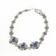 Pulsera con Marquesita  Rodio