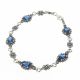 Pulsera con Marquesita Rodio