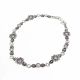 Pulsera con Marquesita Rodio