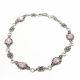 Pulsera con Marquesita  Rodio