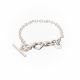 Pulsera Beads  Rodio