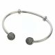 Pulsera Beads  Rodio