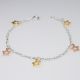 Pulsera De Estrellas  Rodio